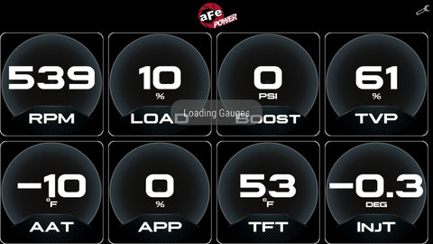 aFe AGD Advanced Gauge Display Digital 5.5in Monitor 08-18 Dodge/RAM/Ford/GM Diesel Trucks - 77-91001
