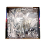 McGard 5 Lug Hex Install Kit w/Locks (Radius Seat Bolt) M14X1.5 / 17mm Hex / 26.3mm Shank L. - Black - 68018BK