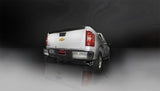 Corsa 2011-2013 GMC Sierra Ext. Cab/Std. Bed 1500 6.2L V8 Black Sport Cat-Back Exhaust - 14523BLK