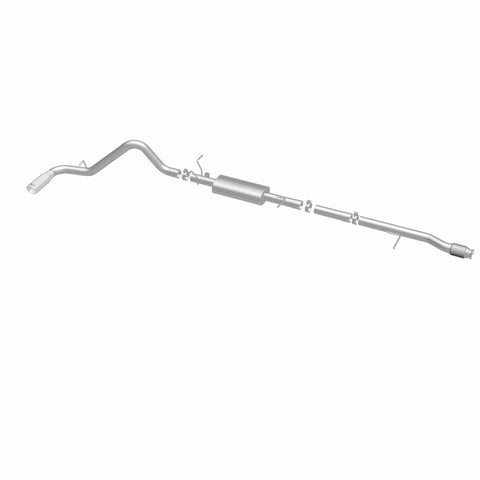 Magnaflow 14 Chevy Silverado V8 5.3L CC/EC Cab Single P/S Rear Exit Stainless Cat Back Perf Exhaust - 15267