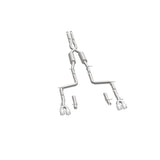 MagnaFlow Cat-Back, SS, 2.5in, Quad Split Rear 3.5in Tip 2015 Dodge Challenger 3.6L V6 - 19217