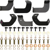 Westin 18-23 Jeep Wrangler JL Unlimited 4dr Rock Slider - Textured Black - 42-14065