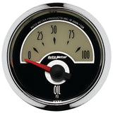 Autometer Cruiser Electric Oil Pressure 2 1/16in 100 PSI Gauge - 1128