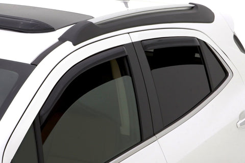 AVS 13-18 Buick Encore Ventvisor In-Channel Front & Rear Window Deflectors 4pc - Smoke - 194446