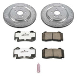 Power Stop 09-15 Cadillac CTS Rear Z26 Street Warrior Brake Kit - K3019-26
