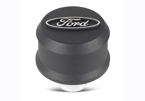Ford Racing Slant Edge Breather - Black - 302-435