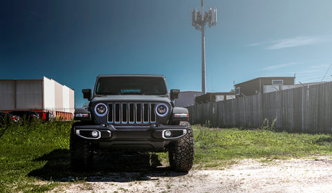 Oracle Jeep Wrangler JL/Gladiator JT 7in. High Powered LED Headlights (Pair) - 2 - 5769J-333