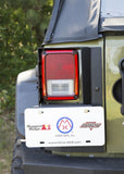Rugged Ridge XHD Corner Guard Rear 07-18 Jeep Wrangler JKU 4 Door - 11615.20