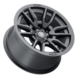 ICON Vector 6 17x8.5 6x5.5 25mm Offset 5.75in BS 95.1mm Bore Satin Black Wheel - 2417859057SB