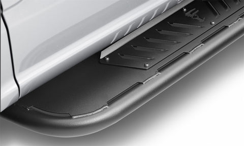 N-FAB 12007-2018 Chevrolet Silverado 1500 Crew Cab Pickup Roan Running Boards - Textured Black - NBC07CC-TX