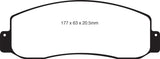 EBC 05-07 Ford F250 (inc Super Duty) 5.4 (2WD) Extra Duty Front Brake Pads - ED91777