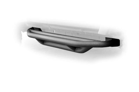 DV8 Offroad 07-18 Jeep Wrangler JK Steel Rock Guard/Sliders - Black (2 Door) - SRSOTB-03