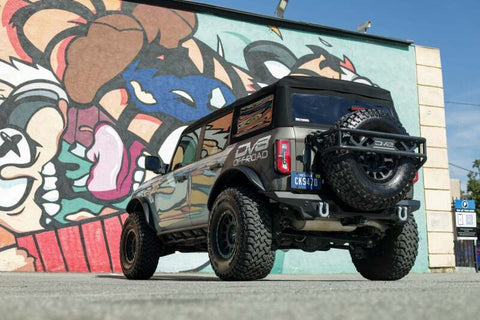 DV8 Offroad 2021+ Ford Bronco Competition Series Rear Bumper - RBBR-05