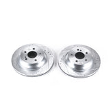 Power Stop 15-18 Mercedes-Benz CLS400 Rear Evolution Drilled & Slotted Rotors - Pair - EBR686XPR