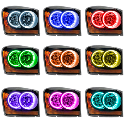 Oracle Dodge Durango 04-06 Halo Kit - ColorSHIFT w/ BC1 Controller - 2645-335