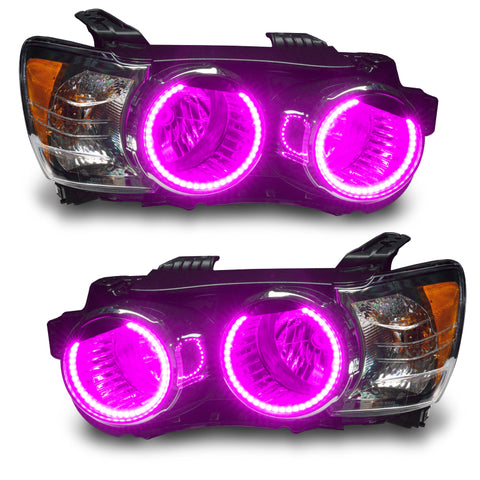 Oracle 12-15 Chevy Sonic Pre-Assembled SMD Headlights - ColorSHIFT w/ Simple Controller - 8104-504