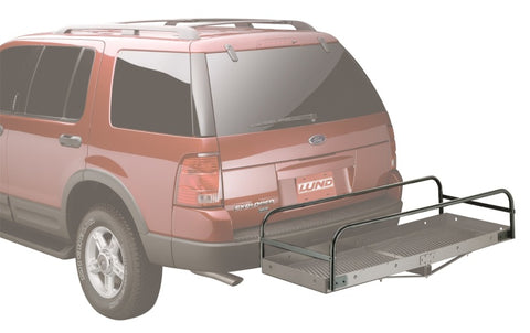 Lund Universal Sidebar Attachment 20x60 Nonfolding Steel Carrier - Black - 601008
