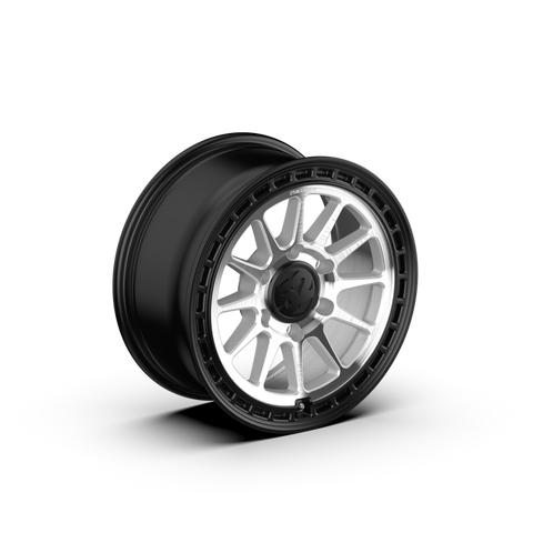 fifteen52 Range HD 17x8.5 6x135 0mm ET 87.1mm Center Bore Machined Clear/Gloss Black Wheel - GHDMC-178565-00