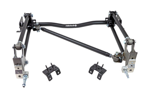 Ridetech 55-57 Chevy (One Piece Frame) Bolt-On 4-Link Double Adjustable - 11027197