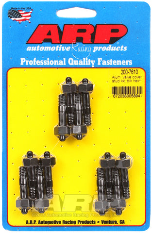 ARP Aluminum Hex Valve Cover Stud Kit - 200-7610