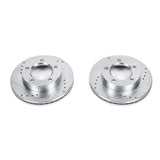 Power Stop 94-96 Ford Bronco Front Evolution Drilled & Slotted Rotors - Pair - AR8541XPR