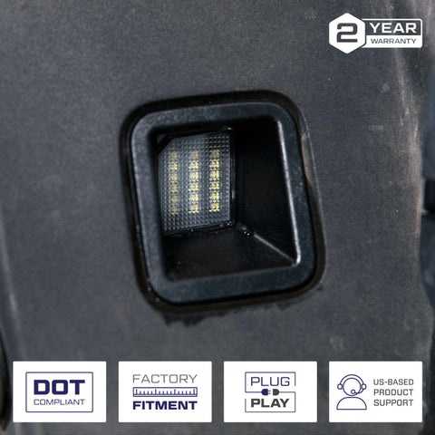 Form Lighting 2017 F-250 LED License Plate Lights (Pair) - FL0047