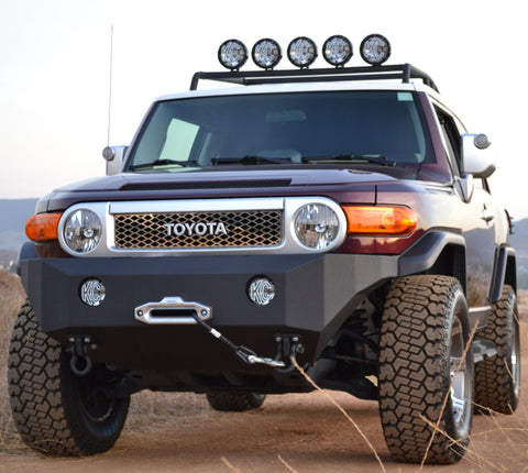 Body Armor 4x4 07-14 Toyota FJ Cruiser Pro Series Front Winch Bumper - FJ-19336