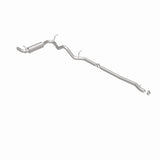 MagnaFlow 12-14 Jeep Wrangler 4dr Single Straight Rear P/S Exit Stainless C/B Performance Exhaust - 15117