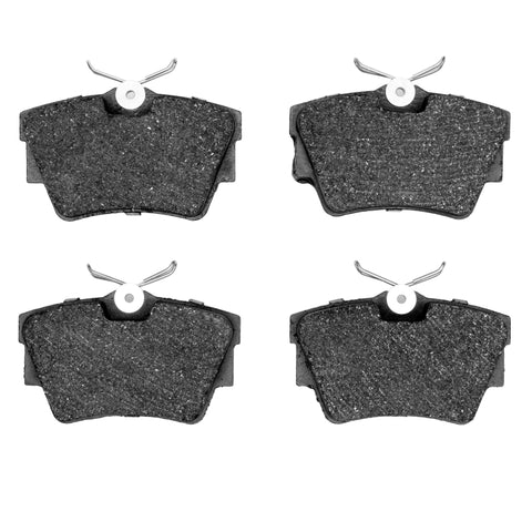 R1 96-97 Volkswagen Eurovan Rear Track/Street Brake Pads - 2000-0706-00