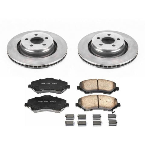 Power Stop 09-11 Dodge Nitro Front Autospecialty Brake Kit - KOE6395