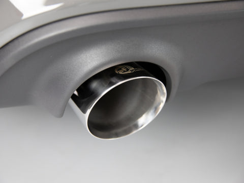aFe MACH Force-XP 4-1/2in Polished OE Replacement Exhaust Tips - 15-19 Dodge Charger/Hellcat - 49C32068-P