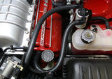 J&L 15-17 Dodge Hellcat 6.2L Hemi Driver Side Oil Separator 3.0 - Clear Anodized - 3060D-C