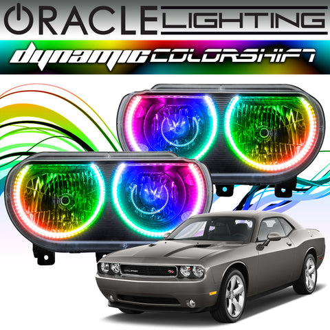 Oracle Dodge Challenger 08-14 Halo Kit - Dynamic - Dynamic - 1317-332