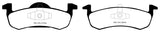 EBC 07-09 Ford Expedition 5.4 2WD Greenstuff Rear Brake Pads - DP61804