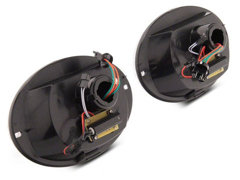 Raxiom 97-04 Chevrolet Corvette C5 Axial Series LED Tail Lights- Chrome Housing (Clear Lens) - CV4608