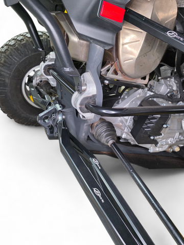 Elektric Offroad 2024+ Can Am Maverick R Volt Billet Radius Rods Anodized Black - AMFBM0001-B