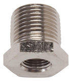 Russell Performance 3/8in Male to 1/4in Female Pipe Bushing Reducer (Endura) - 661561