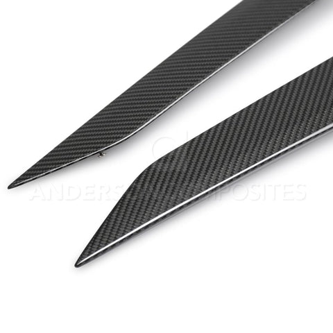 Anderson Composites 20-21 Chevrolet Corvette C8 Stingray Carbon Fiber Door Handle Cover - AC-DHC20CHC8