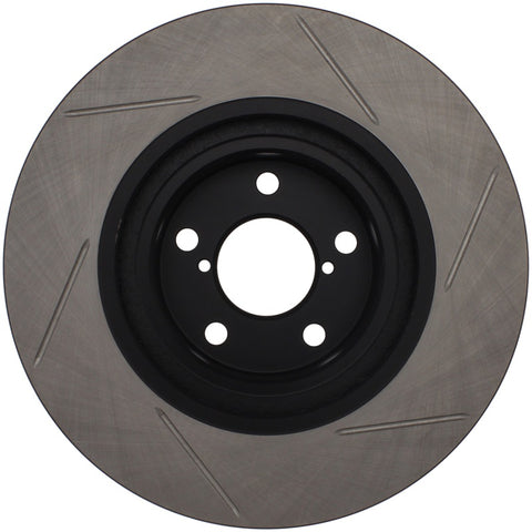 StopTech Power Slot 06-08 Subaru Legacy / 13 Scion FR-S / 13 Subaru BRZ Front Left Slotted Rotor - 126.47021SL