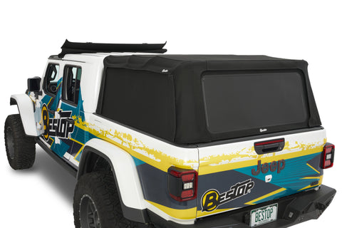 Bestop 20-26 Jeep Gladiator For 5 Ft. Bed Supertop For Truck 2 (Black Diamond) - 77326-35