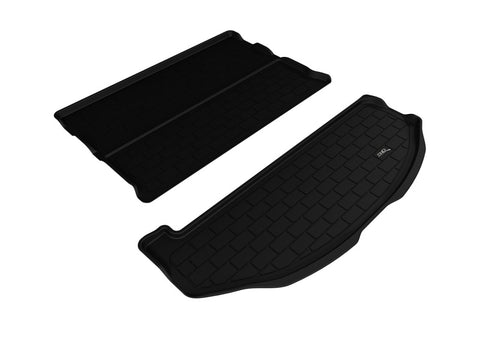 3D MAXpider 13-18 Hyundai Santa Fe 6 & 7 Seats Behind 2nd Row Stowable Kagu Cargo Liner - Black - M1HY0281309