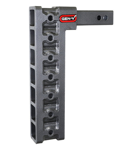Gen-Y Mega Duty 2in Shank 15in Drop 1.5K TW 10K (Hitch Only - Use w/Stabilizer Kit GH-0100) - GH-307