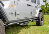 N-Fab Podium LG 2019 Jeep Wrangler JT 4DR Truck - Full Length - Tex. Black - 3in - HPJ1980T-TX