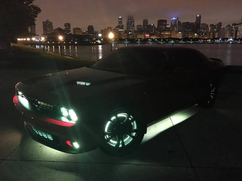 Oracle LED Illuminated Wheel Rings - White - 4215-001