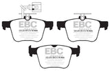 EBC 2018 Audi TT Quattro Yellowstuff Rear Brake Pads - DP42295R