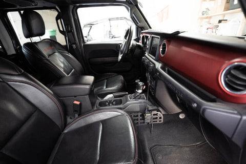 DV8 Offroad 18-23 Jeep Wrangler Center Console Molle Panels - CCJL-01