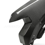 Anderson Composites 17-18 Ford Raptor Type-OE Carbon Fiber Fenders w/ Vents - AC-FF17FDRA