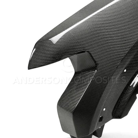 Anderson Composites 17-18 Ford Raptor Type-OE Carbon Fiber Fenders w/ Vents - AC-FF17FDRA