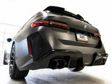AWE Tuning BMW G90/G99 M5 Track Edition Cat-Back Exhaust - Diamond Black Tips - 3020-43790