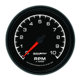 Autometer ES 3-3/8in TACH 10000 RPM IN-DASH - 5997